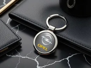Opel Portachiavi Fatti Su Misura Logo Metallo Premium